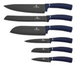 Set Cuchillos Cocina 8 Piezas Base Elegante Acero Inoxidable - Imagen 2