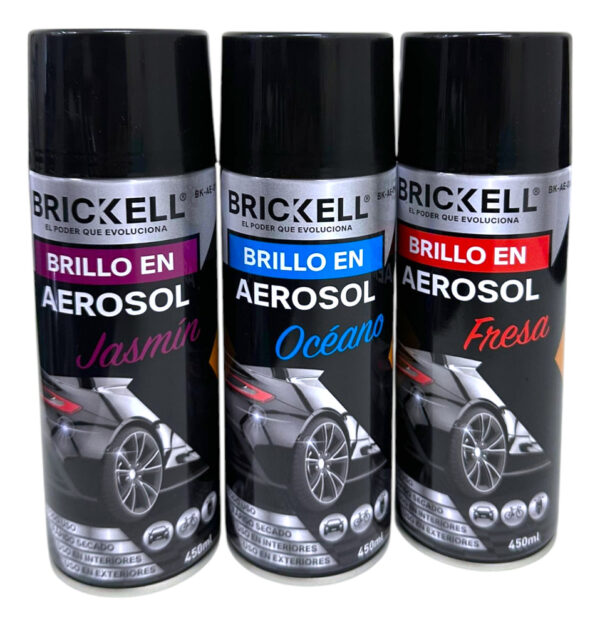 Brillo Tapicería Carro Fragancia Interior Y Exteriores 450ml - Imagen 1