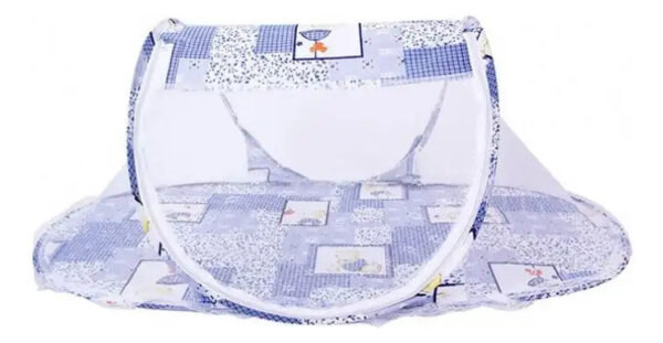 Mosquitero Portátil Ovalado Plegable Bebes Cuna Siesta - Imagen 6