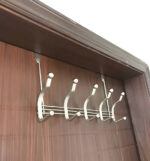 Perchero Metálico Para Colgar Acero Inoxidable 5 Ganchos - Imagen 2