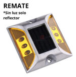 Ojos Gato Tacha Remate Reflectivo Led Vial Sin Panel Solar