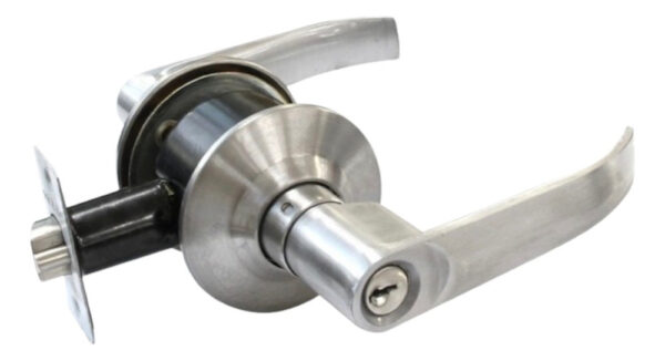 Cerradura De Puerta Tipo Manilla Acero Inoxidable 3 Llaves - Imagen 1