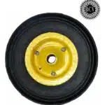 Rueda Caucho Para Carretilla Carrucha Macizo 10pLG - Imagen 2