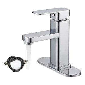 Grifo Griferia Llave Lavamanos Monomando Agua Fría/caliente