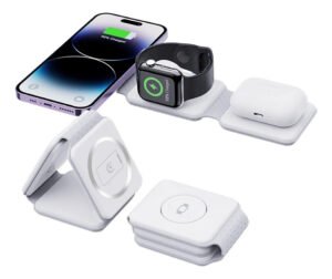 Cargador Múltiple iPhone Apple Watch AirPods 3 En 1