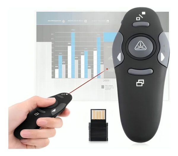 Presentador Diapositivas Láser Apuntador Bluetooth Puntero - Imagen 3