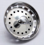 Cesta Desague Fregadero Lavamano Metálica Acero Inoxidable - Imagen 2