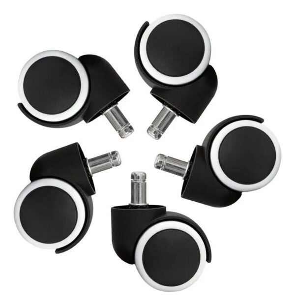 Rueda Silla Oficina Ejecutiva Repuesto Durabilidad X 5 Und - Imagen 4
