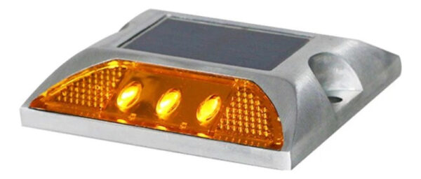 Ojos Gato Tacha Remate Reflectivo Led Vial Sin Panel Solar - Imagen 2