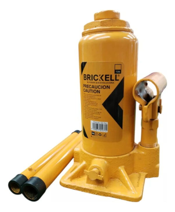 Gato Hidráulico Tipo Botella 10 Toneladas Llave Fácil Uso - Imagen 1