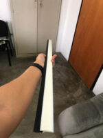 Zócalo Parabicho Puerta De Pegado Fácil Instalación 91.5x4cm - Imagen 2