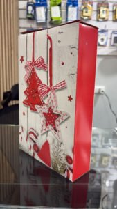 Caja Navidad Regalo Cartón Dedicatoria X3 Unidades - Imagen 4