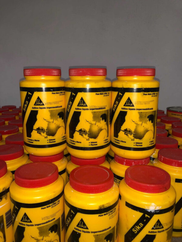 Sika 1 De Litro Aditivo Líquido Impermeabilizante - Imagen 3