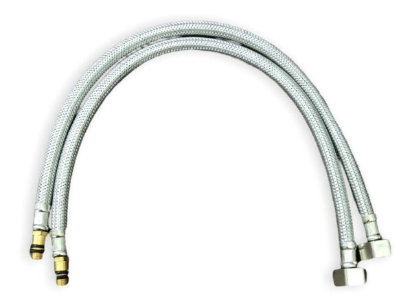 Griferia Grifo Llave Para Lavamano Monomando Acero - Imagen 4