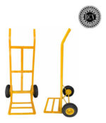 Carretilla Carrucha 2 Ruedas Macizas 10pLG Soporte De 180kg