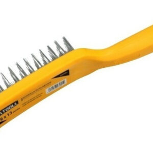 Cepillo De Alambre 5 X 16 Hileras Mango Madera