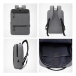 Bolso Mochila Morral Con Puerto Carga Usb Para Tablet Laptop - Imagen 3