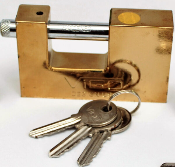 Candado Anticizalla Laton 90 Mm Vigo - Imagen 2