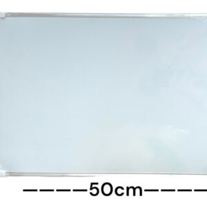 Pizarra Acrílica 35 X 50cm Marco Metálico Marcador Con Borra