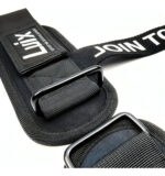 Muñequera Correa Levantamiento Peso Straps Gym Pesas Barras - Imagen 6