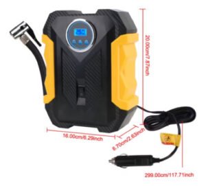 Inflador Aire Compresor Bomba Portátil Digital Carro Moto - Imagen 2
