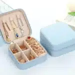 Joyero Organizador Prendas Portátil Pequeño Joyas 10x10x5cm - Imagen 4