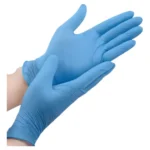 Guantes Nitrilo Azul Caja 100 Unidades Talla S M L - Imagen 2