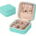 Mini Joyero Organizador Accesorios Estuche Viajero 10x10x5cm - Imagen 3
