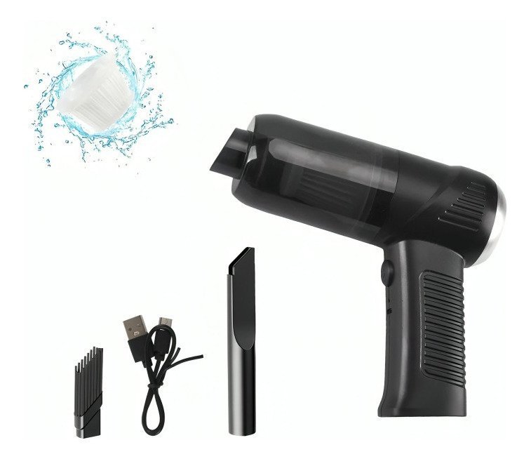 ASPZ002-01.jpg Aspiradora Inalámbrica Portátil De Mano Recargable Usb - Imagen 1