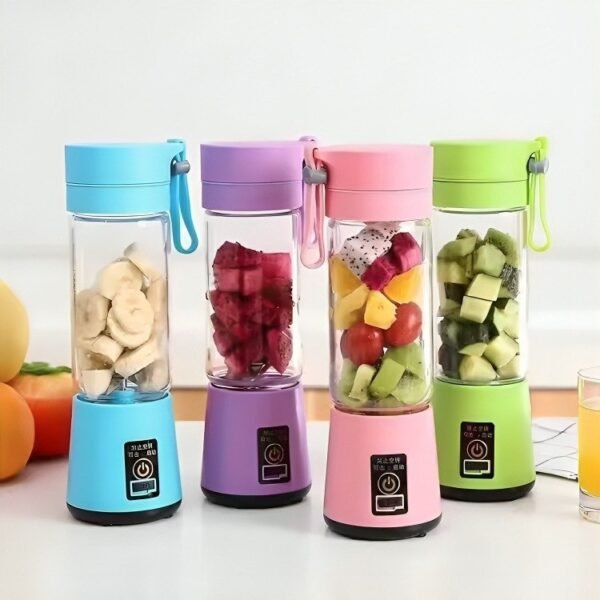 Batidor Licuadora Portátil Recargable Fit Mini Jugos - Imagen 8