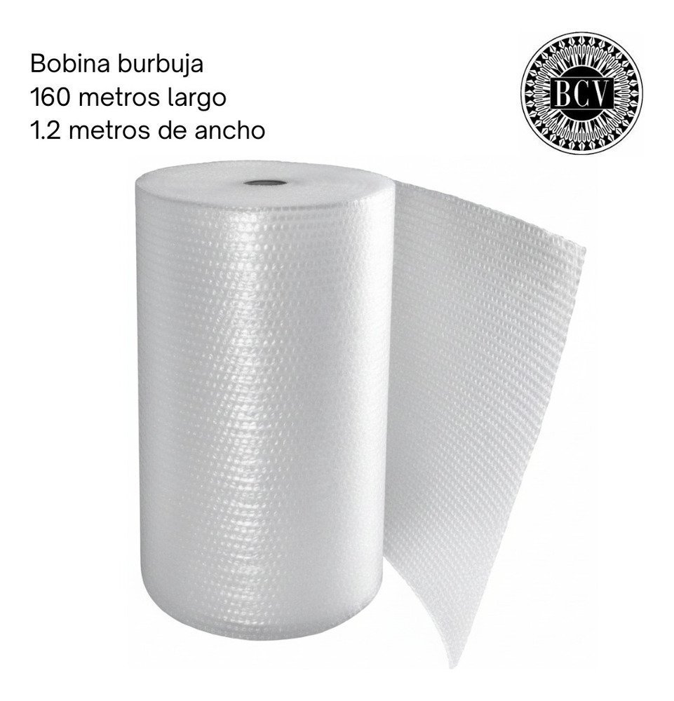 BOBZ001-01.jpg Bobina Papel Burbuja Air Pack 160MTS x 1.2MTS - Imagen 1