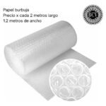 Papel Bobina Burbuja Air Pack Embalar Plástica De 2 Mts