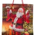 Bolsa Regalo Navidad Santa Claus Noel Navideña