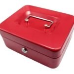 Caja Chica Metálica Seguridad Para Tu Dinero 20 X 16 X 9 Cm