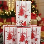 Caja Navidad Regalo Cartón Dedicatoria X3 Unidades - Imagen 7