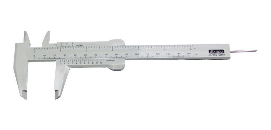 CALZ003-01.jpg Calibrador Vernier Plástico Resistente De 6 PuLG Uyustools - Imagen 1