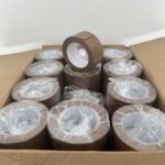 Tirros Cintas De Embalaje Caja 36pzs 100mts Marrón Americana - Imagen 4