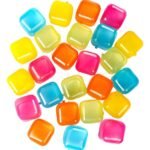 Cubo De Hielo De Plástico Reutilizable Bebidas Frío 20und - Imagen 2