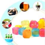 Cubo De Hielo De Plástico Reutilizable Bebidas Frío 20und - Imagen 3