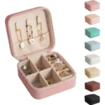 Mini Joyero Organizador Accesorios Estuche Viajero 10x10x5cm