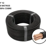Cable N° 12 Thw Awg Pvc 100% Cobre 600v 75°c X 10mts