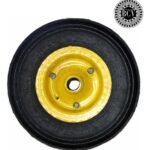Rueda Caucho Para Carretilla Carrucha Macizo 10pLG
