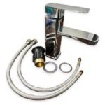 Grifo Llave Fregadero Lavaplato Cocina Elegante Doble Mando