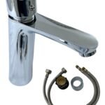 Grifo Llave Fregadero Lavaplato Cocina Acero Doble Mando