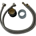 Grifo Llave Fregadero Lavaplato Cocina Acero Doble Mando - Imagen 4