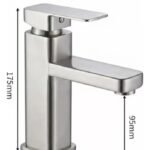Grifo Griferia Llave Lavamanos Monomando Agua Fría/caliente - Imagen 8
