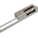 Hembrilla Eléctrica Placa Larga Puerta Cerradura 12v