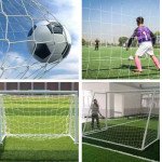 Malla Red De Futbol 5 Football Sala Para Arquería Portería - Imagen 4