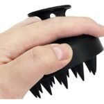 Cepillo Peine Masajeador De Silicona Para Cuero Cabelludo - Imagen 2