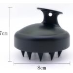 Cepillo Peine Masajeador De Silicona Para Cuero Cabelludo - Imagen 5